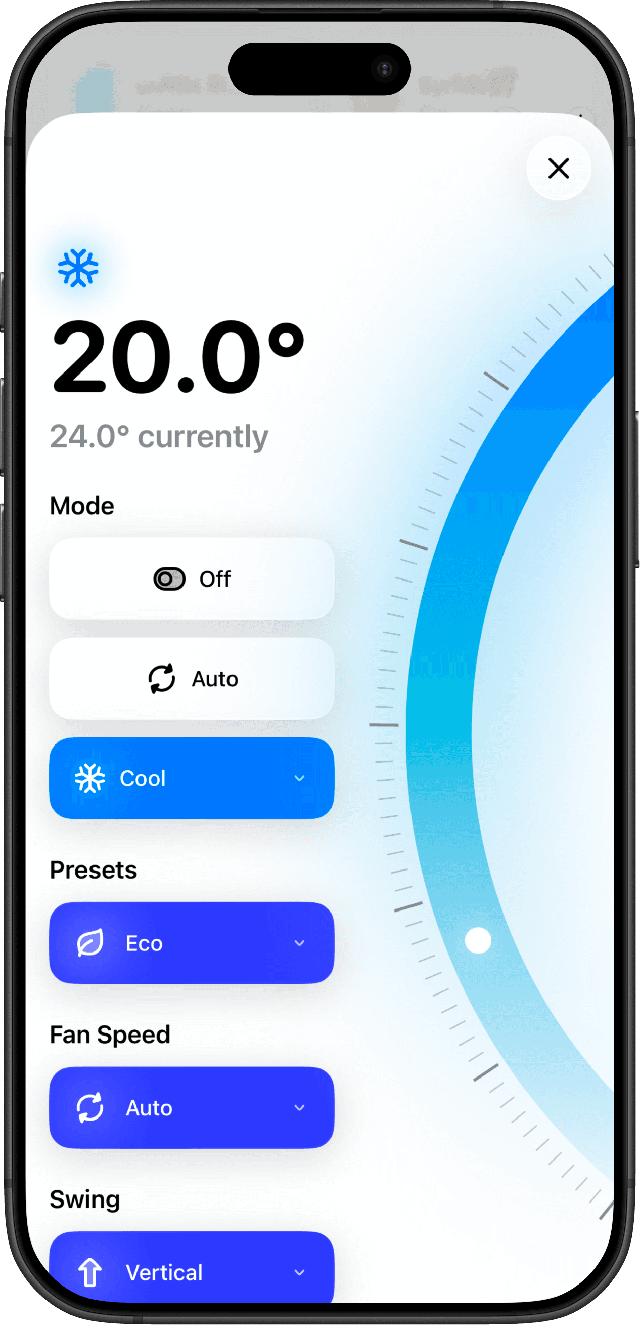 Climate controls